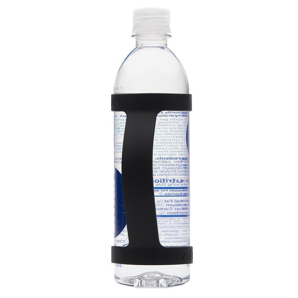 Universal Silicone water bottle band, Stretchable Bottle Holder strap/handle for Outdoor Activities Running