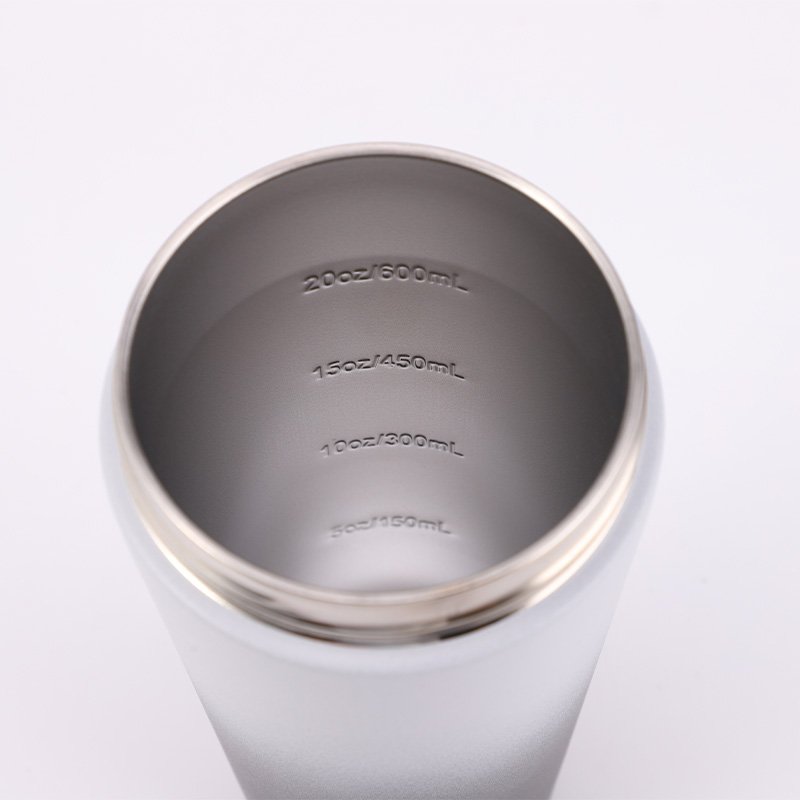 Shaker Bottle 500ml/750ml Insulated Protein Shaker 25oz Travel Vacuum Flasks with Handle Stainless Steel Double Wall Gym Sport