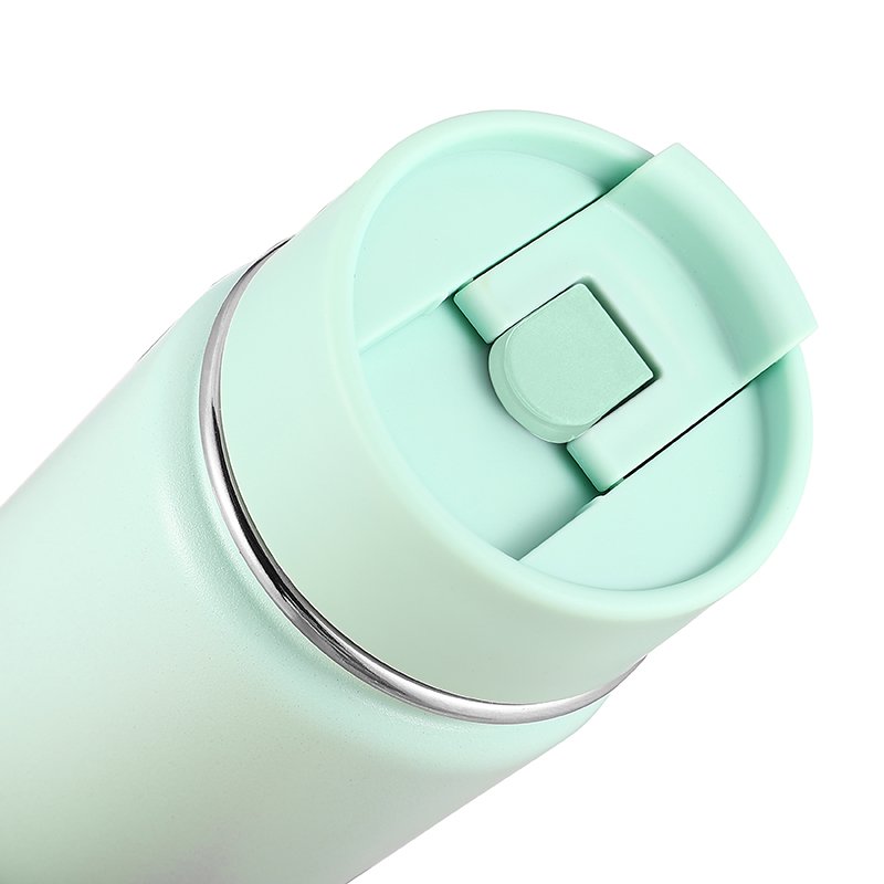ODM 18/22oz Insulated Vacuum Flasks Slim Stainless Steel Hot Drinking Water Bottle Flask With Custom Color