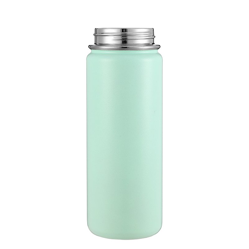 ODM 18/22oz Insulated Vacuum Flasks Slim Stainless Steel Hot Drinking Water Bottle Flask With Custom Color