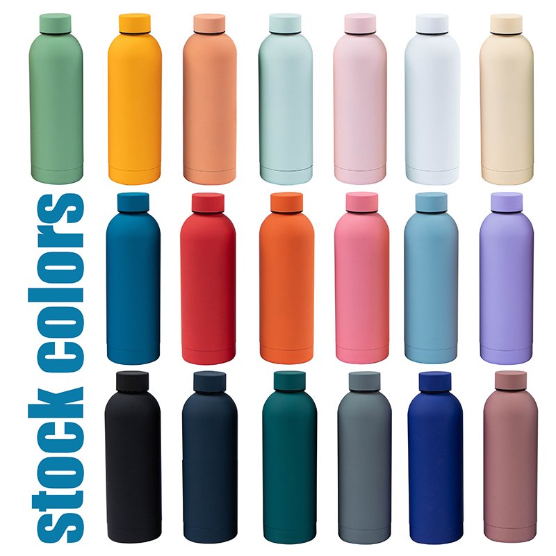 New products 500ml insulated vacuum stainless steel water bottle portable gift cups thermal vacuum flask