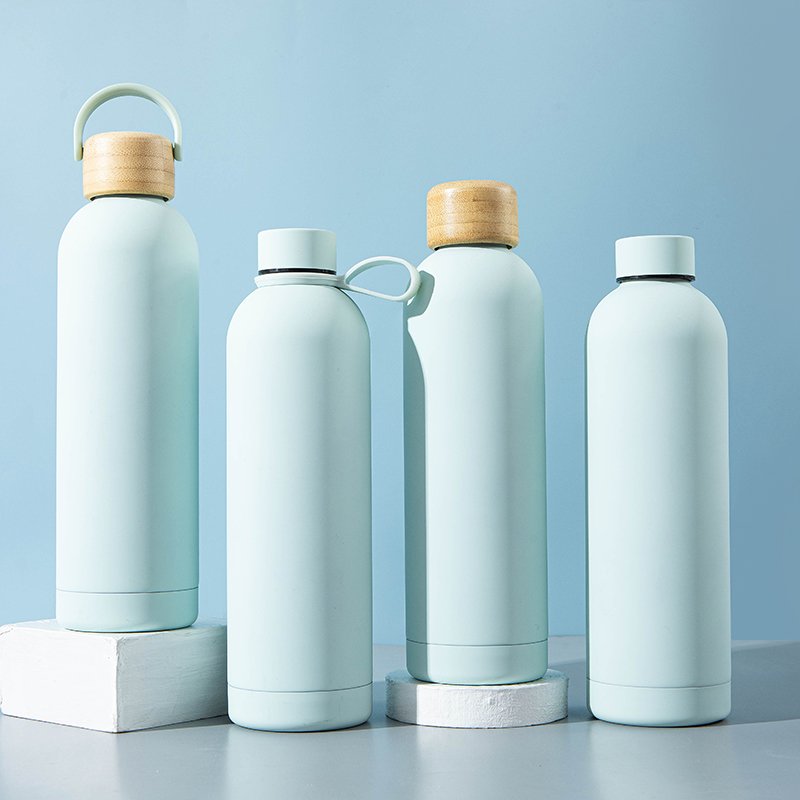 New products 500ml insulated vacuum stainless steel water bottle portable gift cups thermal vacuum flask