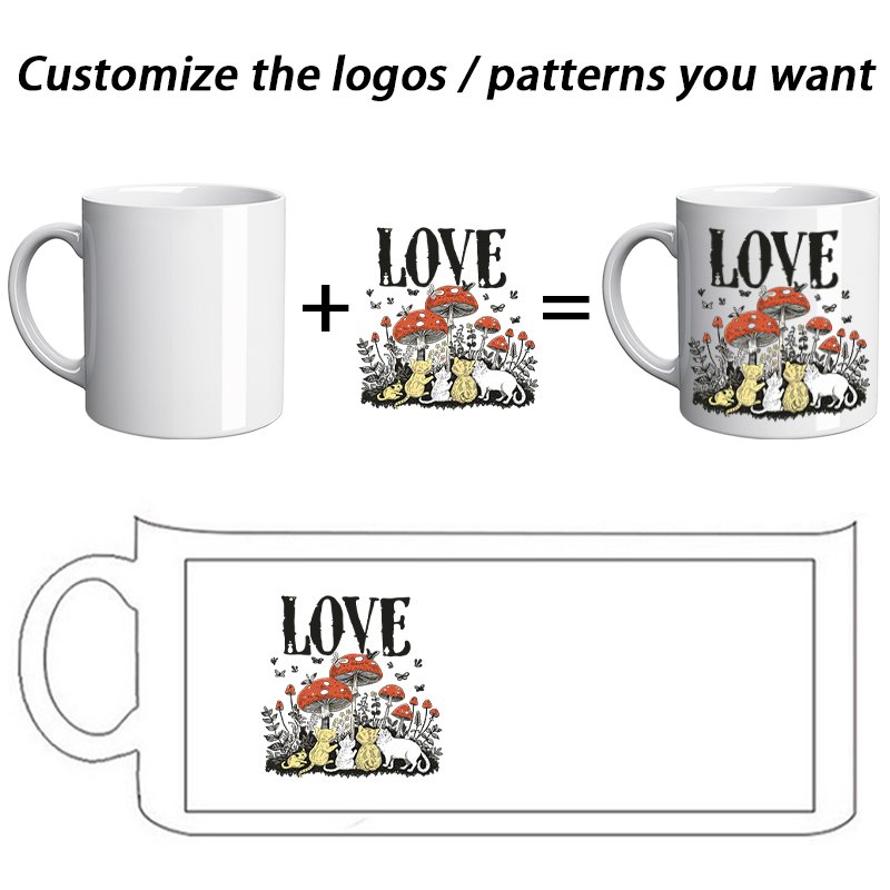 Hot Sale 11oz 15oz Porcelain Plain White Custom Logo Sublimation Blank Ceramic Cup Tea Coffee Mug With Logo