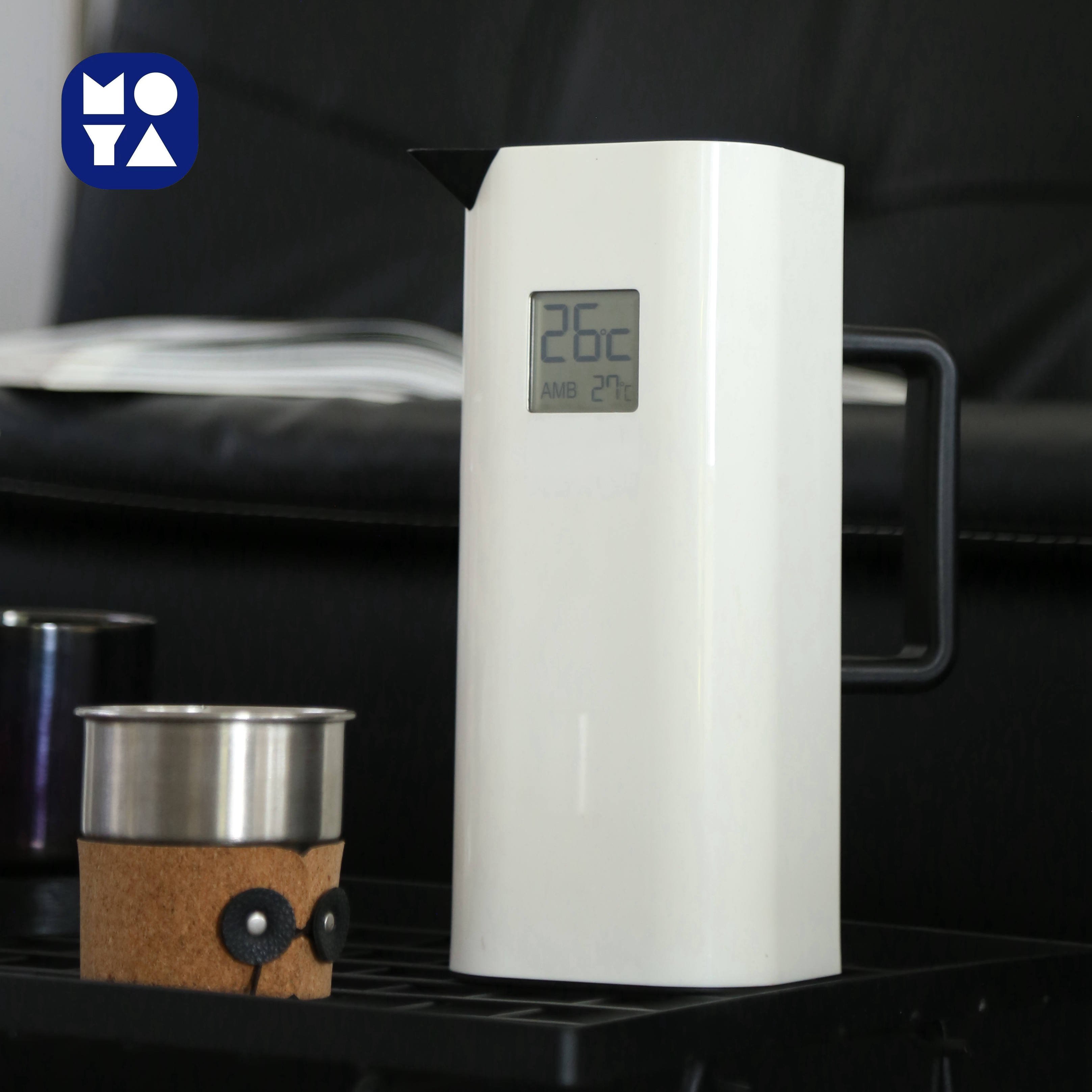1000ML Wholesale Smart Digital LED Temperature Display Vacuum Thermo Smart Large Capacity Water Jug Household