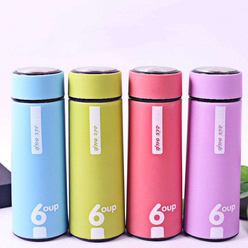 New creative glass water cup heat-resistant business thermos water bottle wholesale