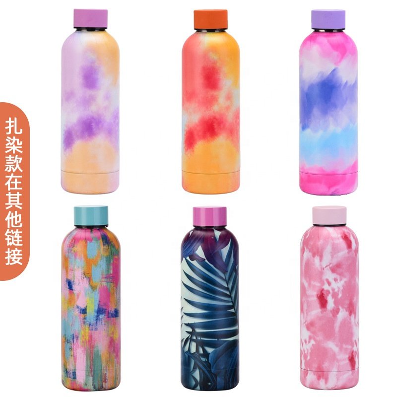 JZYZ 32oz Double Wall Wide Mouth Stainless Steel Water Bottle with Straw Sports Canteen Great for Hiking & Biking
