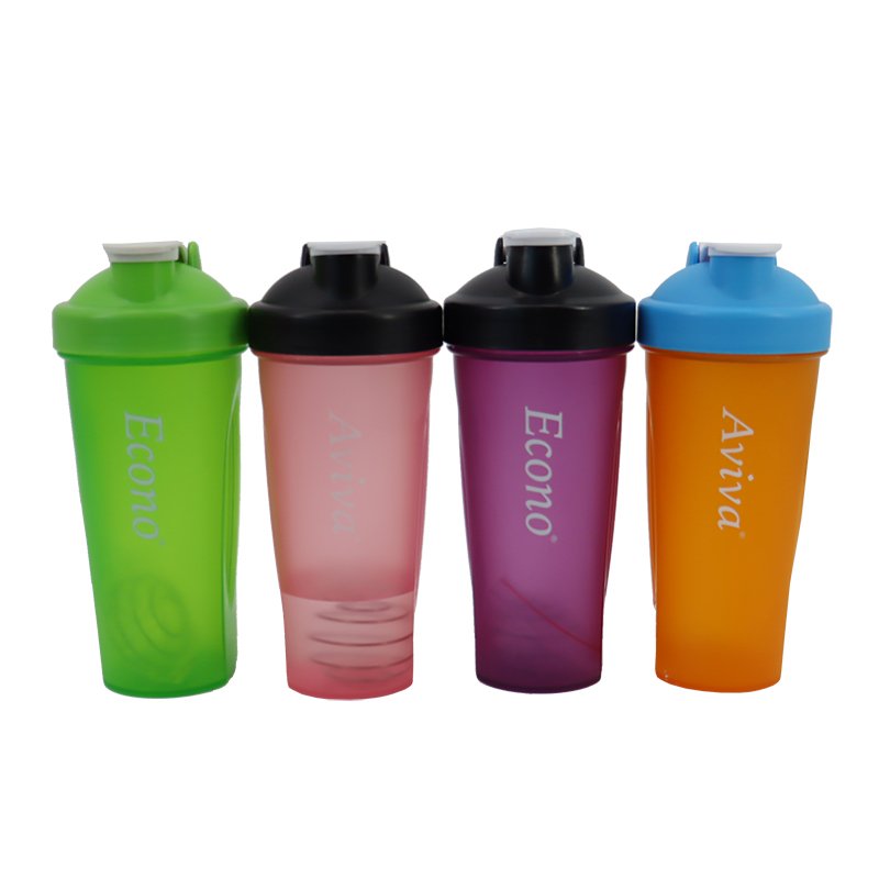 Wholesale Factory Gym Sports Fitness Protein Shaker Water Bottle Food Grade Outdoor Camping Cup with Plastic Lid Shaker Bottle