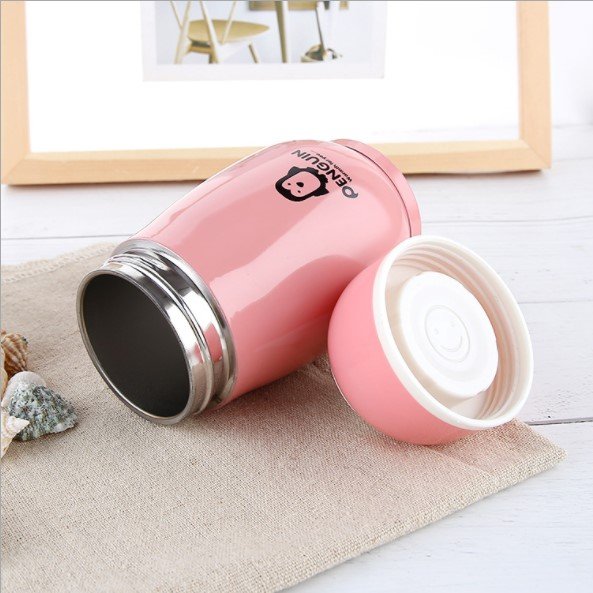 300ML Small Capacity 18/8 Stainless Steel Thermoses Drinkware Type Vacuum Flask for Kids