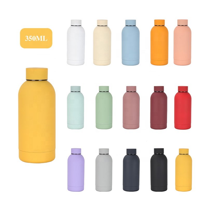 500ml 750ml 1000ml Large Capacity Round Stainless Steel Water Bottle Customized Wholesale Vacuum Flask Travel Sport Bottle