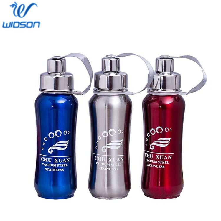 Double Wall Stainless Steel Vacuum Flask, Thermos Sports Water Drinking Bottle