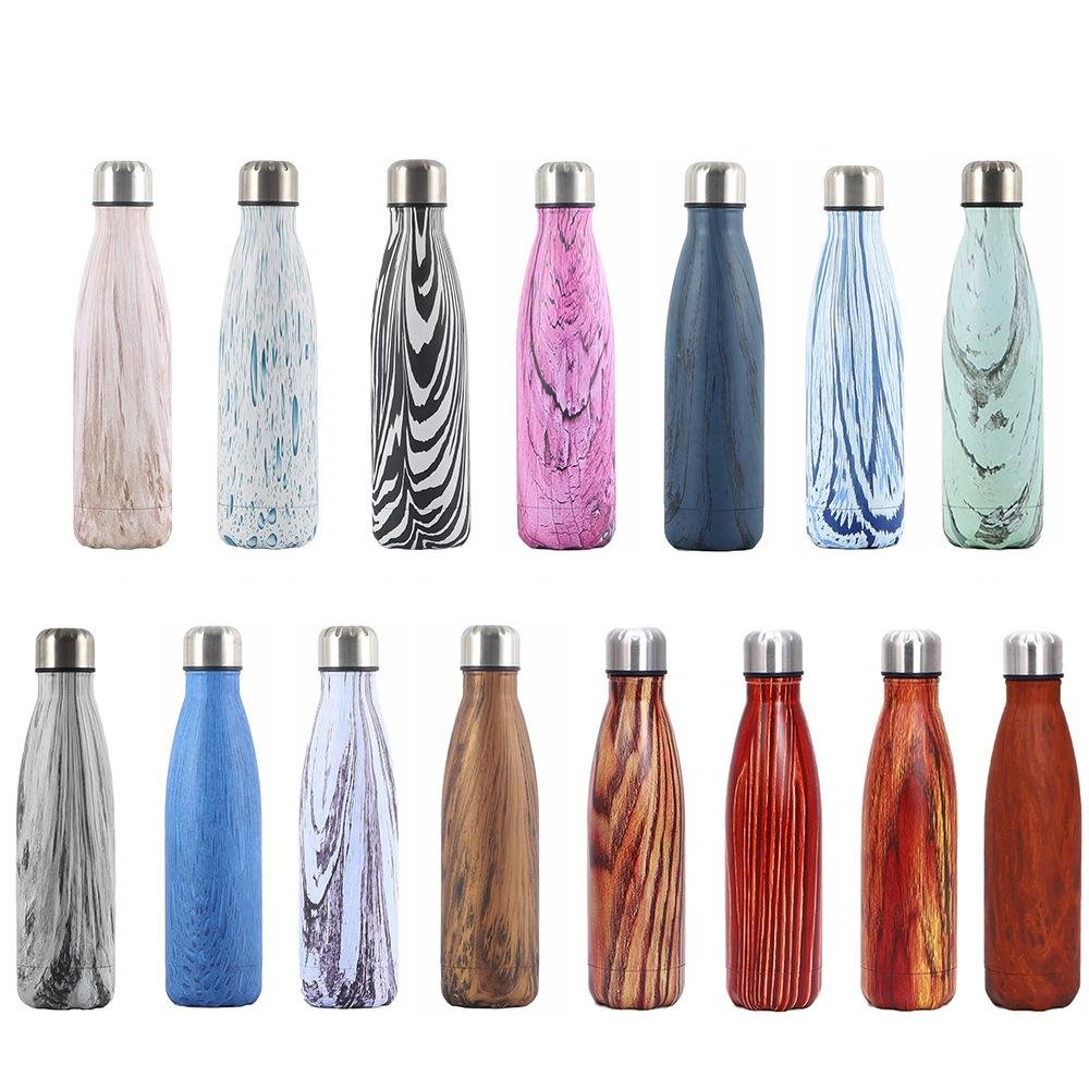 Personal Reusable Wine Bottle Stainless Steel Thermos Drinking Cola Water Bottles Water Coffee Mugs Tumbler Cups Coffe Mugs