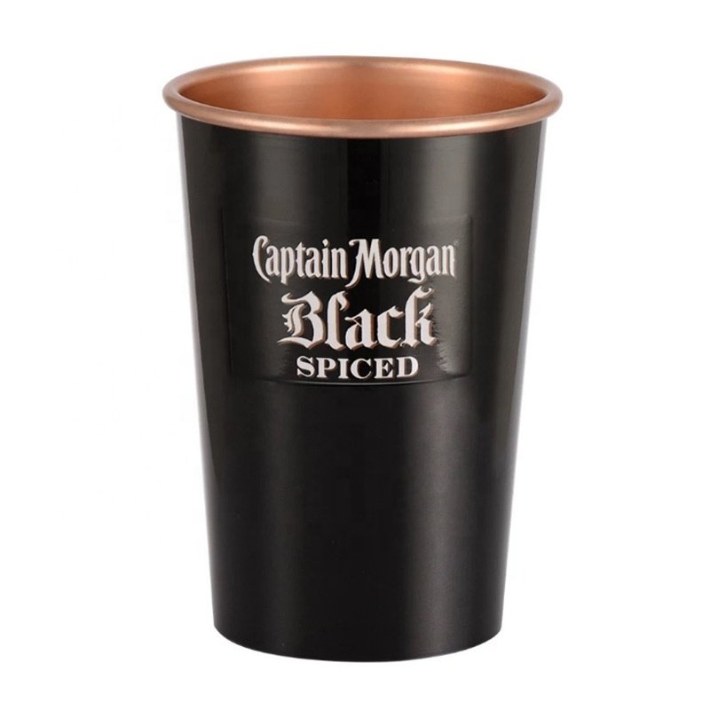 High-quality stainless steel 18 oz blue wine aluminum beer mug,Custom logo printed