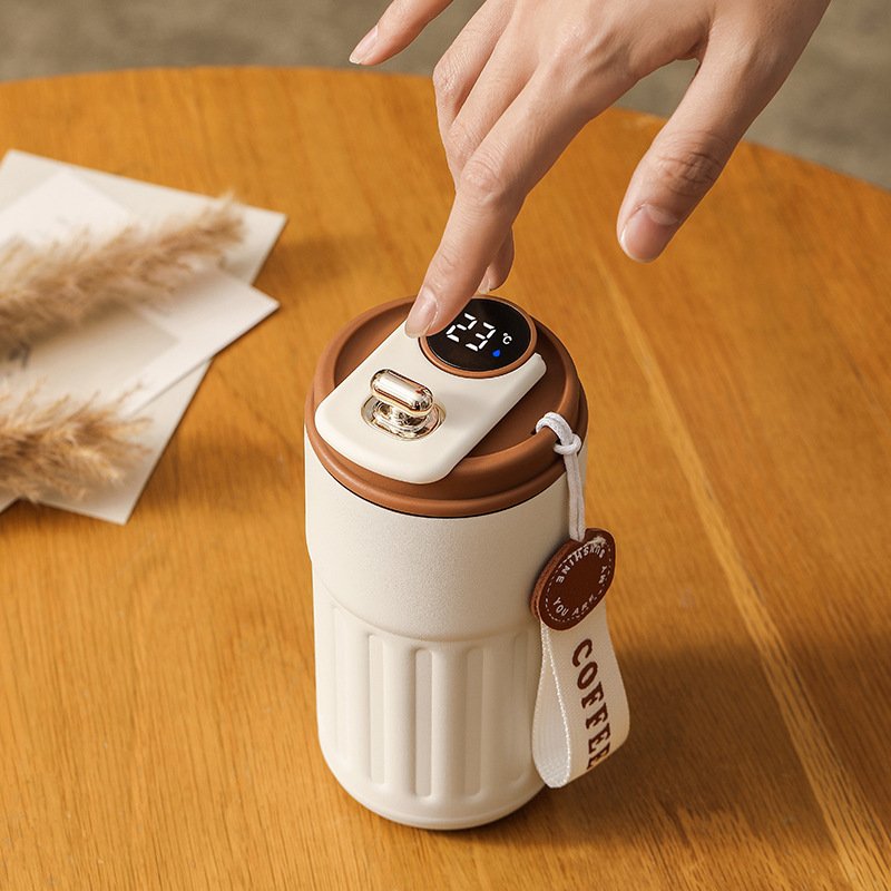 2024 NEW HOT Popular Coffee Mug Termos Outdoor Led Digital Intelligent Smart Temperature Display Thermal Mug