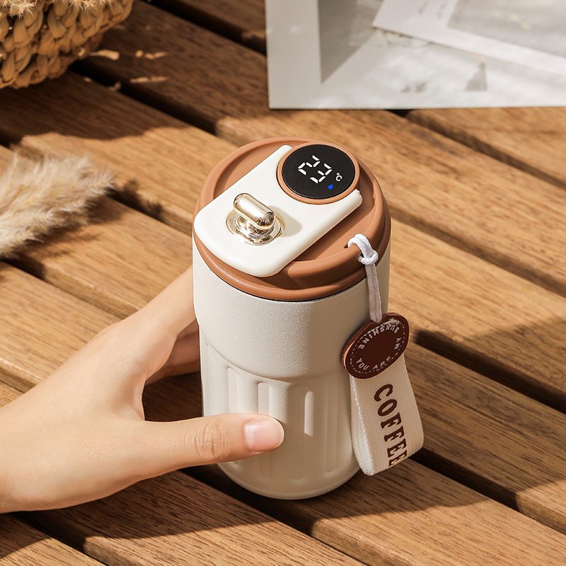 2024 NEW HOT Popular Coffee Mug Termos Outdoor Led Digital Intelligent Smart Temperature Display Thermal Mug