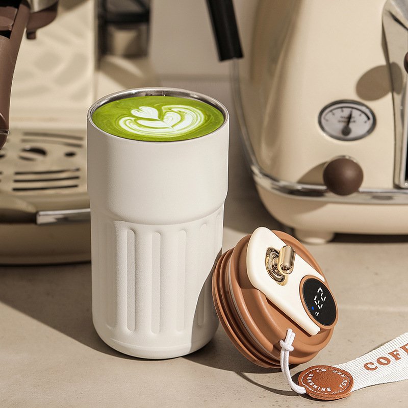 2024 NEW HOT Popular Coffee Mug Termos Outdoor Led Digital Intelligent Smart Temperature Display Thermal Mug