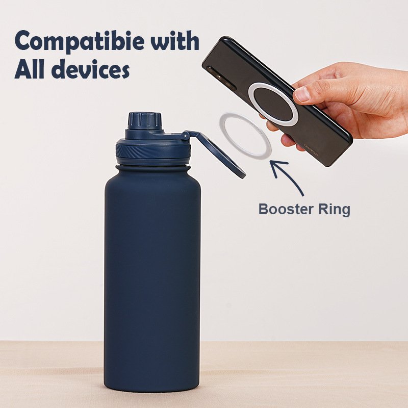 Customized LOGO 32 OZ Stainless Steel Double Wall Magnetic Lid Vacuum Flask & Thermoses Water Bottle