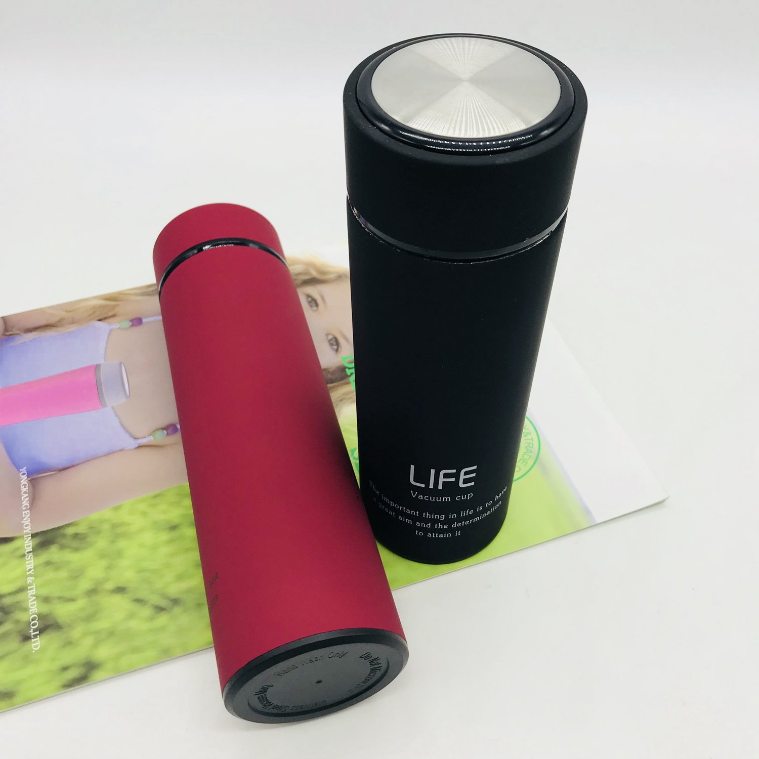 500ml Water Bottle Tea Coffee Vacuum Flask Thermos Cup with Filter Custom Logo Insulated Termo Stainless Steel Keep Hot or Cold