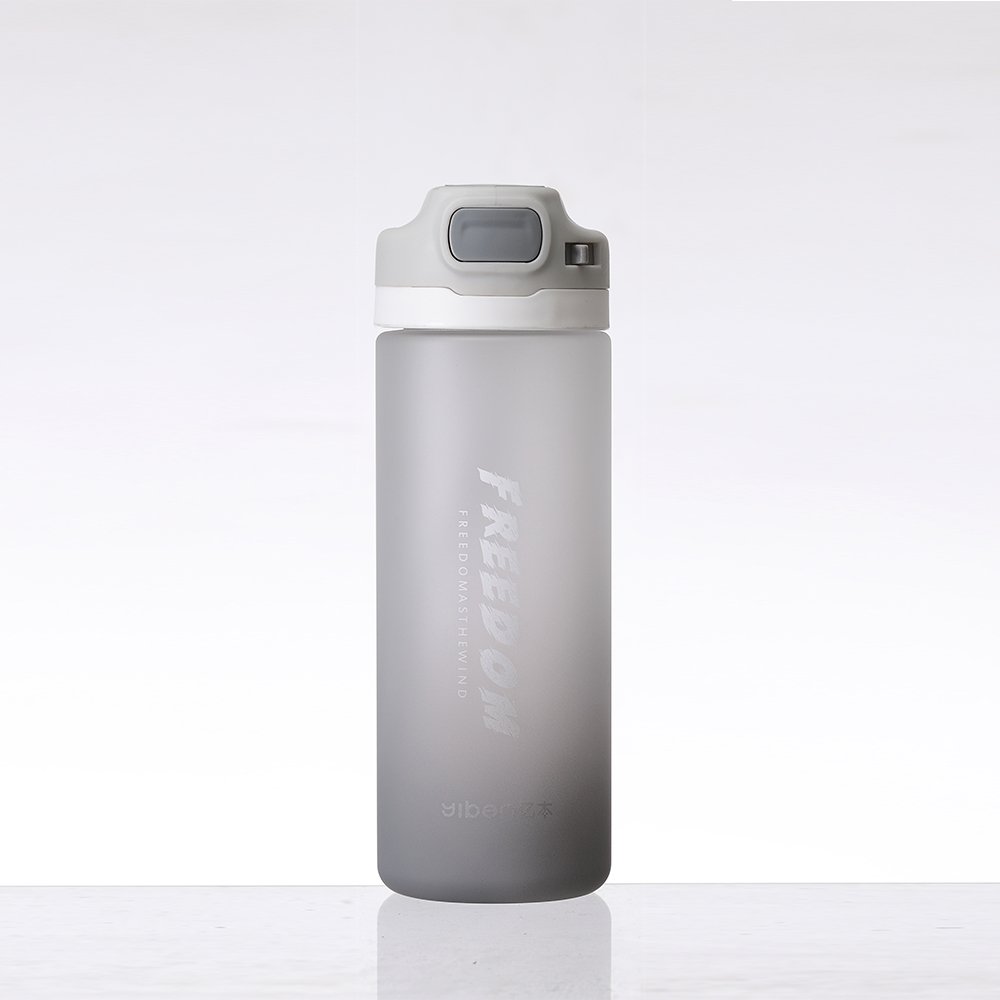 Hot selling 550ml tritan motivational fitness sports drink water bottle