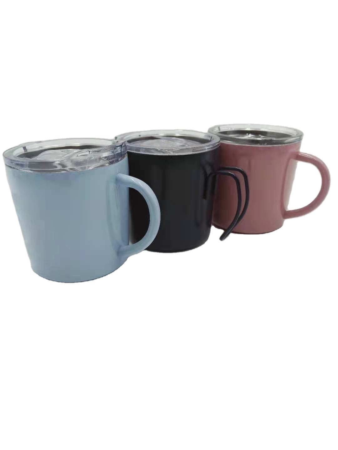 Double Wall Coffee Cup With Handle 12oz Beer Cup Wine Tumbler Insulated Water Cup 14oz coffee mug stainless steel travel mug