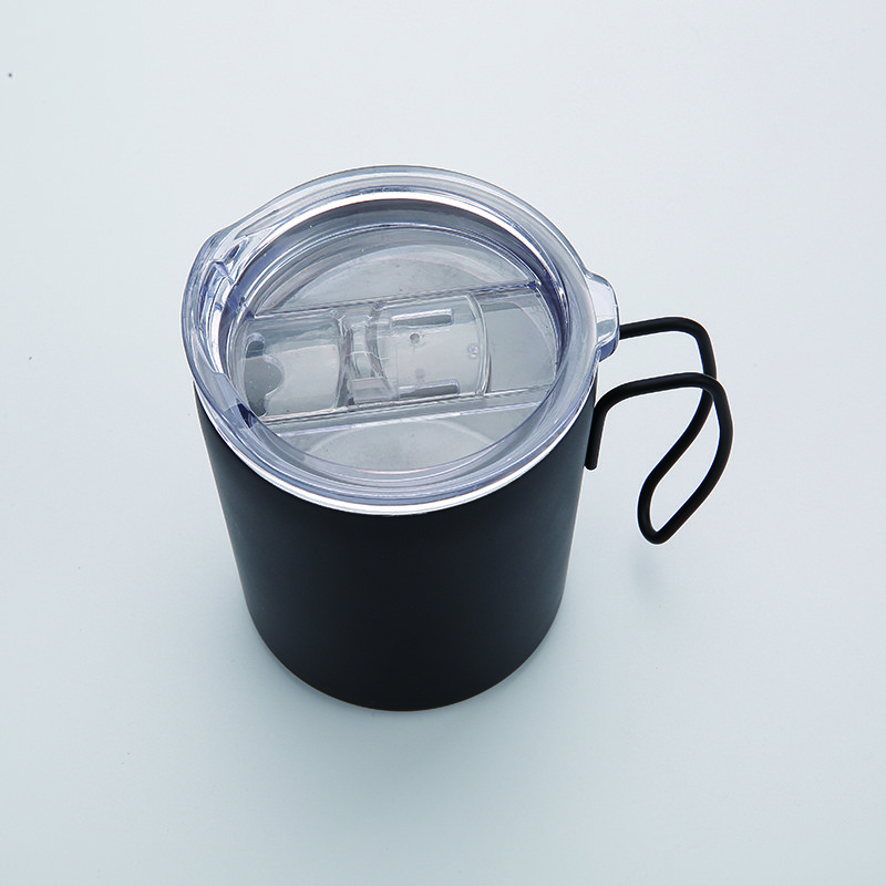 Double Wall Coffee Cup With Handle 12oz Beer Cup Wine Tumbler Insulated Water Cup 14oz coffee mug stainless steel travel mug