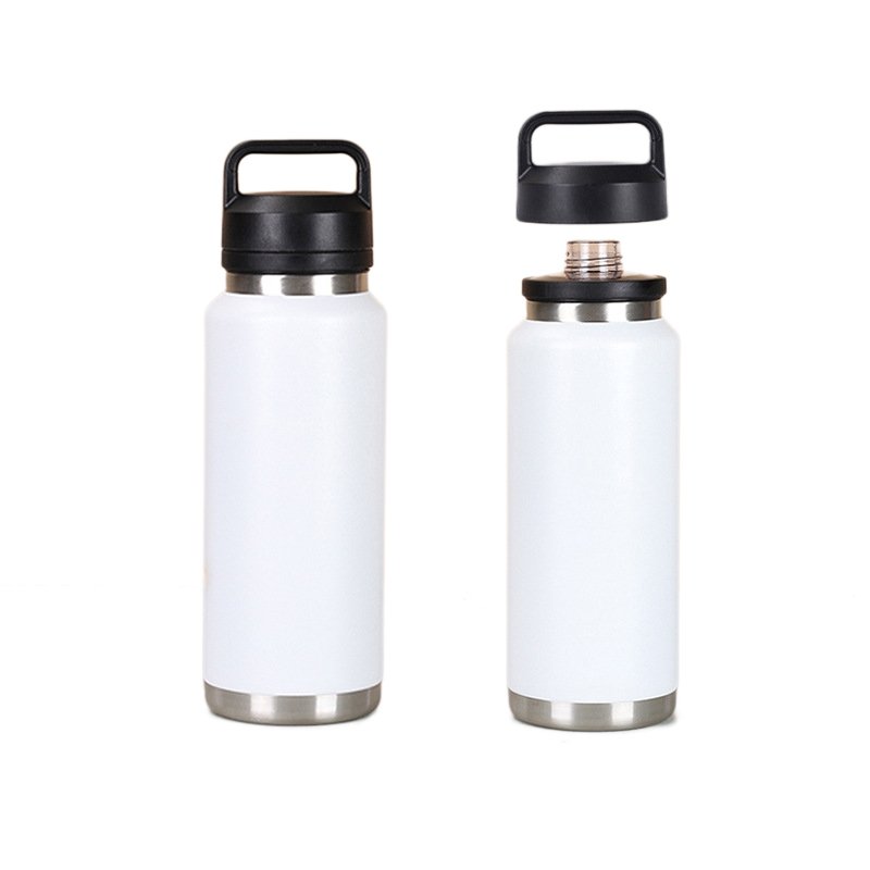 Water Bottle Custom Double Wall 34oz Insulated Stainless Steel Metal Thermal Vacuum Vacuum Flask 1000ml Thermos Thermoses