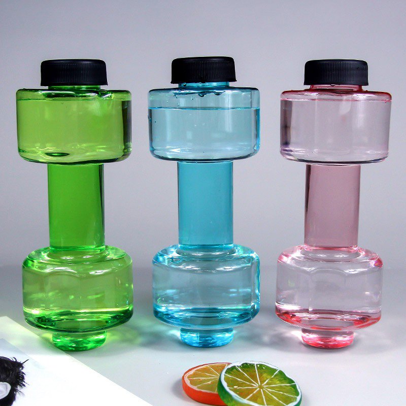 500ml Gym water cup plastic water bottle Eco-friendly reusable cup easy to carry handle water Jug for the gym