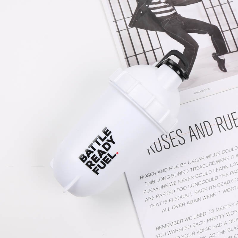 High Quality Custom Logo 500ml Fitness Gym Sports Protein Shaker Bottle BPA Free Recycled PP Plastic For Travel and Gift