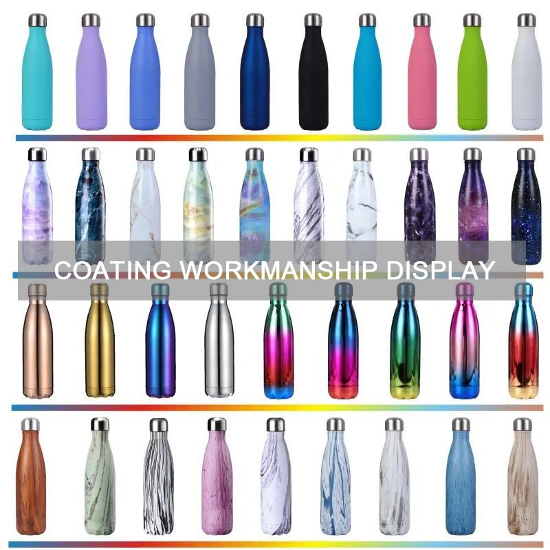 Best Seller Stainless Steel Thermal Vacuum Insulated Metal Water Bottle Leakproof Drink Water Bottle for Kids Adults
