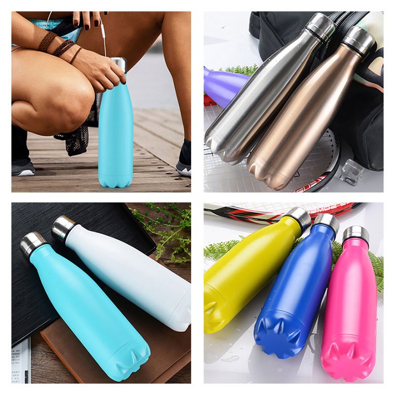 Best Seller Stainless Steel Thermal Vacuum Insulated Metal Water Bottle Leakproof Drink Water Bottle for Kids Adults