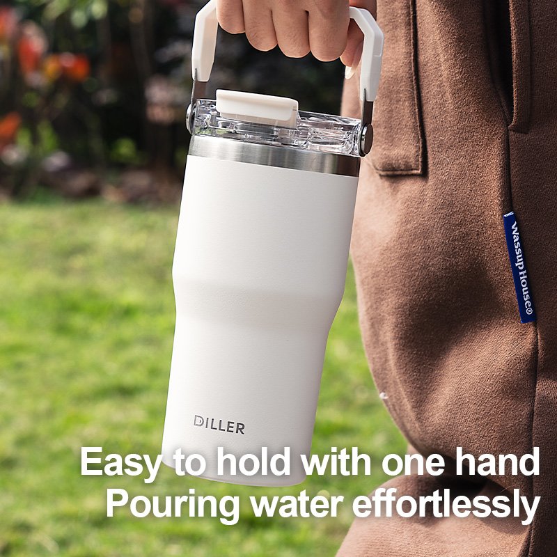 Premium Stainless Steel Insulated Water Bottle 620ml 950ml Double Wall Vacuum Flask Hot and Cold Drink Thermos Outdoor Sports