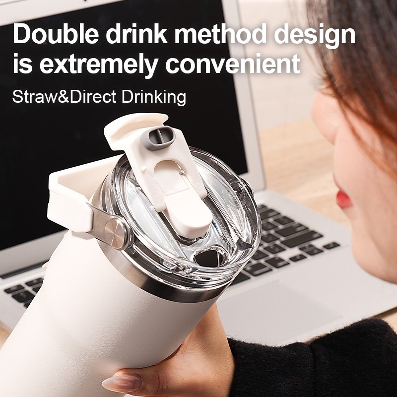 Premium Stainless Steel Insulated Water Bottle 620ml 950ml Double Wall Vacuum Flask Hot and Cold Drink Thermos Outdoor Sports