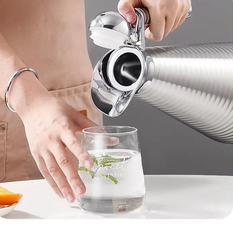 Colours Coffee Pot 1.2L/1.5L Vacuum Flask Hot and Cold Stainless Steel Insulated Tea Flask Vacuum Flask Thermos