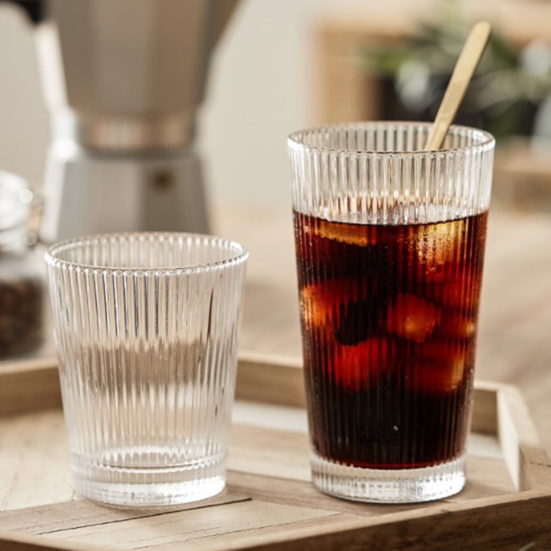 Hot Selling Glass Cups Beverage Coffee Glass Cup Drinking Water Tea Glass Mug