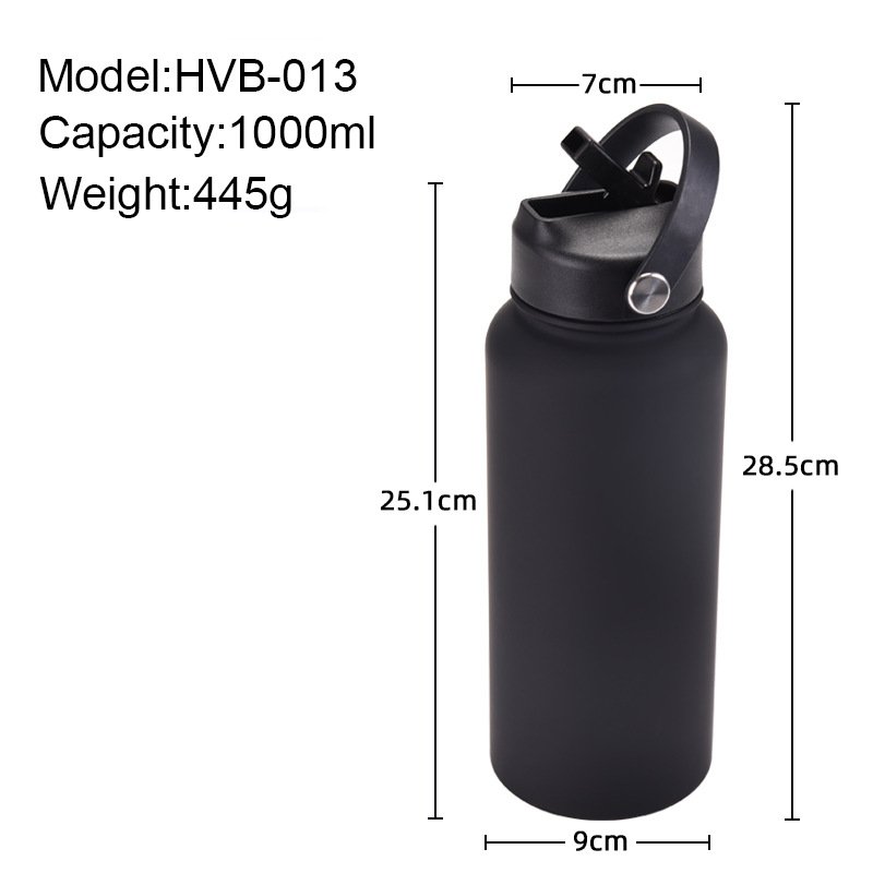 custom drinkware termos de agua gym 34oz 1000ml stainless steel insulated vacuum flask reusable drink water bottles