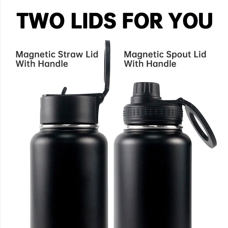 Unique Design 32OZ Gym Drink Insulated Vacuum Flasks Custom Logo Magsafe water bottle Stainless Steel