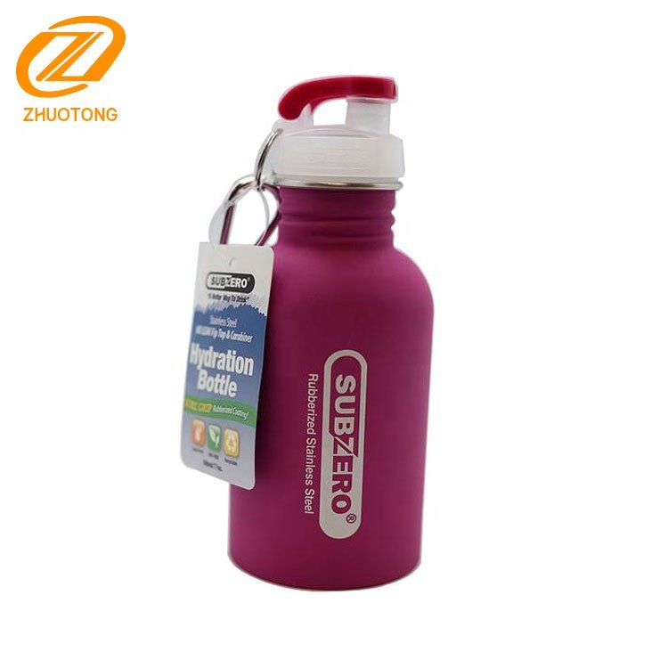 SUBZERO 500ml/17oz Stainless Steel NO LEAK Hydration soft touching Water Bottle