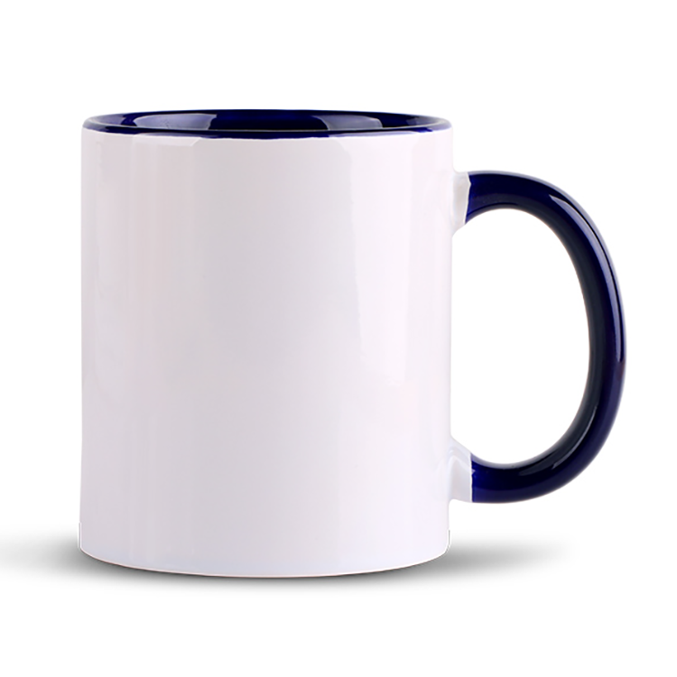 Personalised 11oz White Ceramic Coffee Mug Classic Sublimation Full Plain Mug Safe Custom Drink Cup Water Giveaways Presents