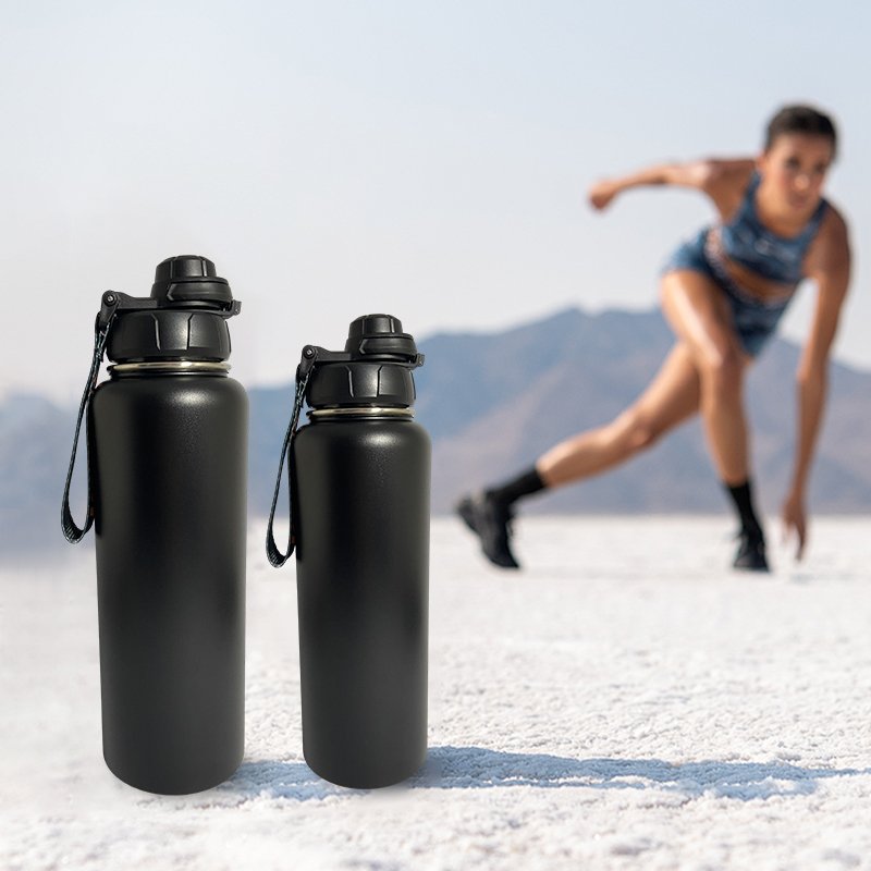 New Arrival Water Bottle Sports Vacuum Aqua Flask Travel Stainless Steel Gym Tumblers Insulated Water Bottle
