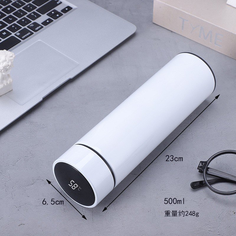 Digital Temperature Recorder Smart Thermos Stainless Steel 304 Double Wall Vacuum Flask Insulated