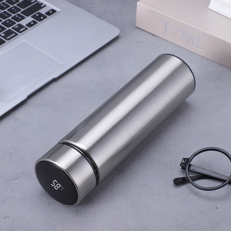 Digital Temperature Recorder Smart Thermos Stainless Steel 304 Double Wall Vacuum Flask Insulated