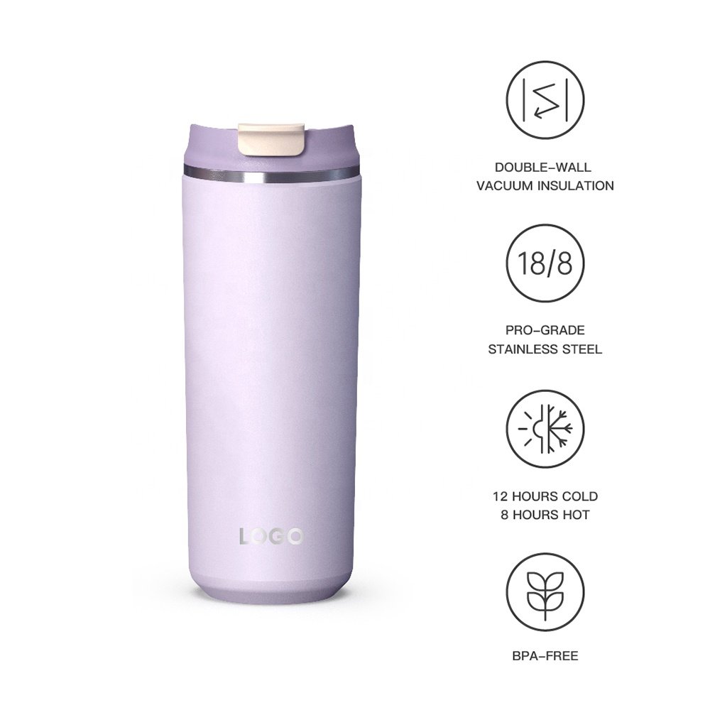 China 16OZ Cheap Double Wall Tumblers Vacuum Insulated Coffee mug Stainless Steel Wholesale Tumblers mug