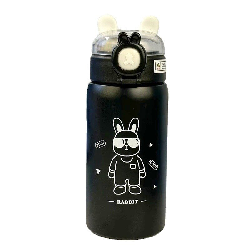 New Stylish Cartoon Logo Most Popular Sublimation Hot Selling Stainless Steel Insulated Vacuum Cup Travel Mugs
