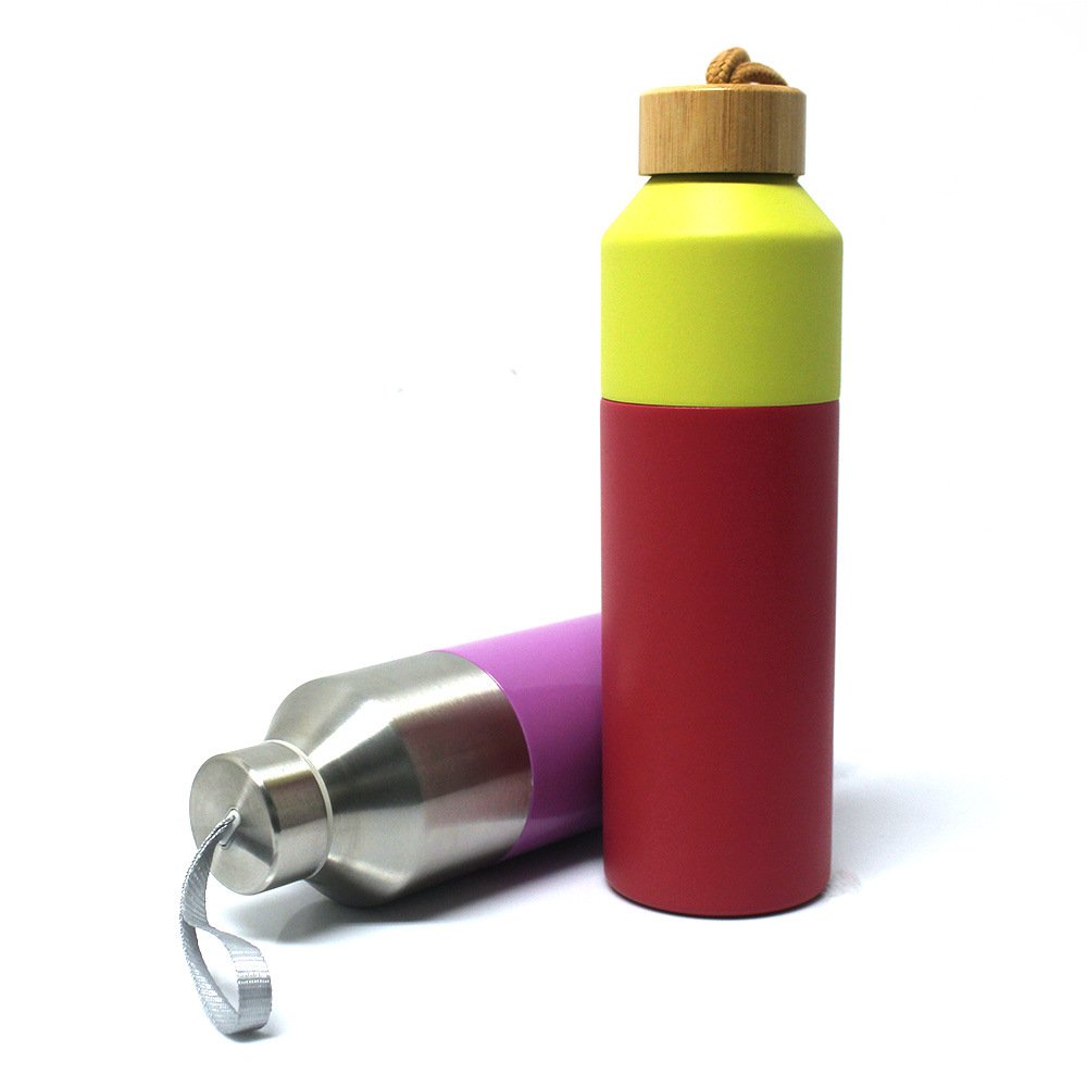 Insulated Travel Vacuum Flask Tea Bottle 2022 New Arrival Stainless Steel Copper Vacuum Flasks & Thermoses Drinking Water 176