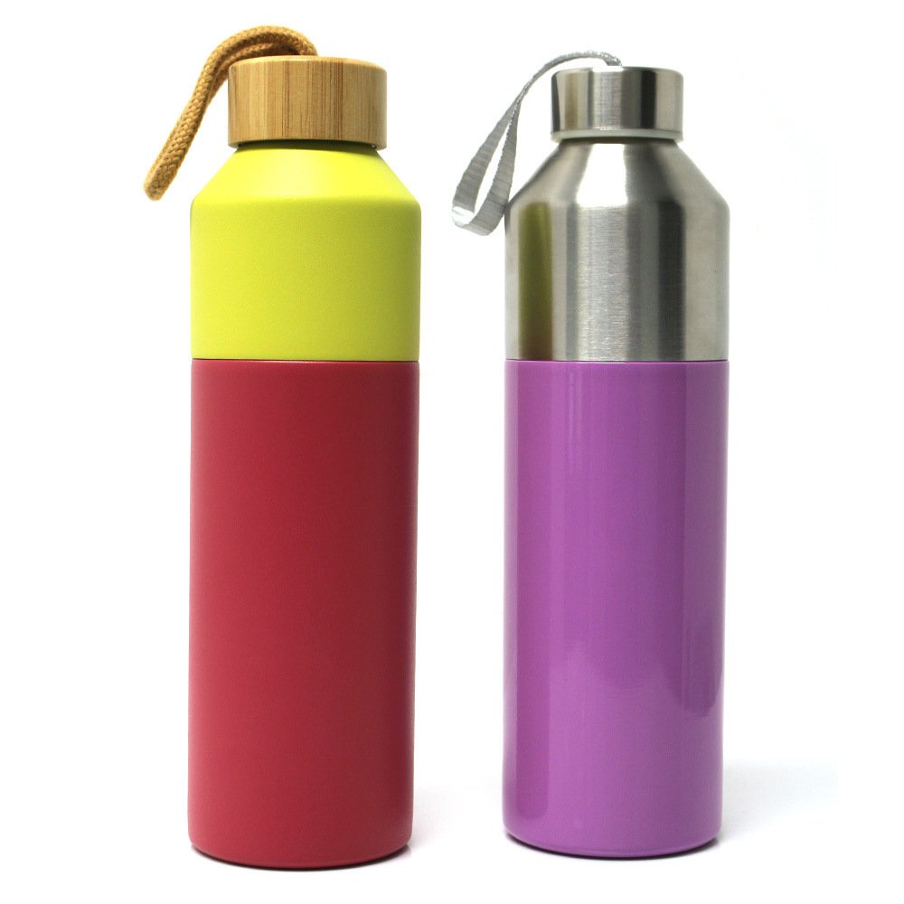 Insulated Travel Vacuum Flask Tea Bottle 2022 New Arrival Stainless Steel Copper Vacuum Flasks & Thermoses Drinking Water 176