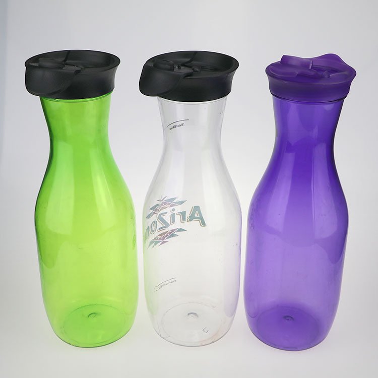 Real Promotional various durable using plastic beverage carafe/mugs
