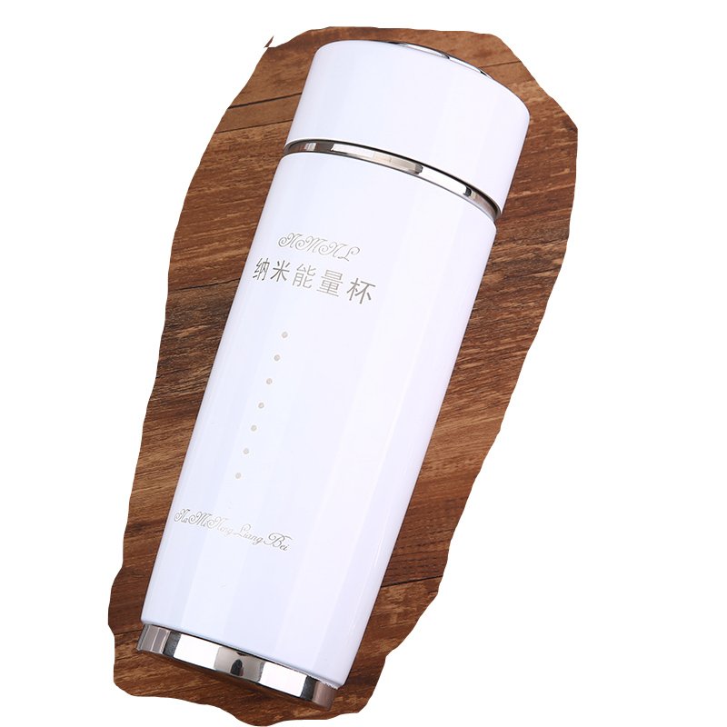 480ML Stainless Energy Logo Custom Inner Vacuum Flask ECO Bamboo Alkaline Water flask Bottle
