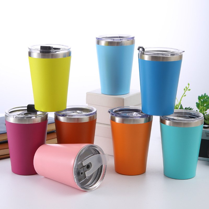 Sports Termos Stainless Steel Thermos 8oz 10oz 12oz Water Bottles Water Coffee Mugs Tumbler Cups Straight