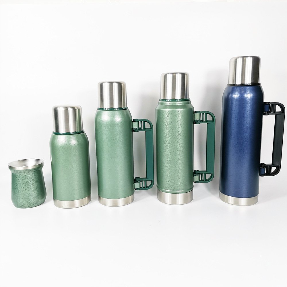 Hot sale 500ml 750ml 1000ml classic vacuum flask set insulated wide mouth bottle vacuum flasks & thermoses