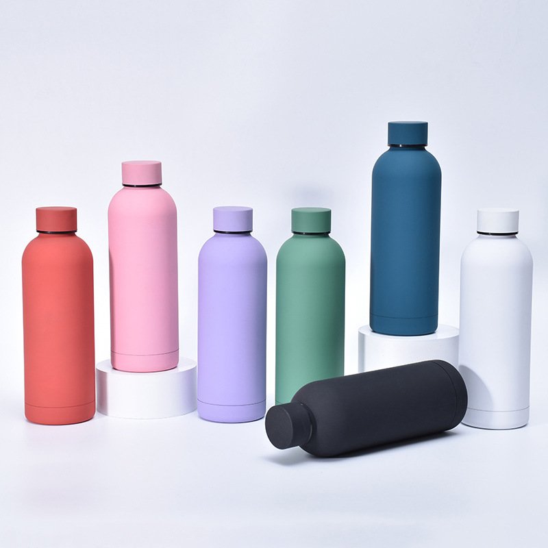 Wholesale Custom Logo Narrow Mouth Thermal Cup Double Wall Vacuum Thermos&Water Flask Insulated Stainless Steel Water Bottle