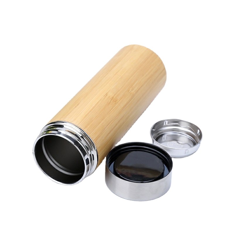 Manufactures Hot Selling Wholesale New Water Bottle Vacuum Flask Coffee Cup Custom Wooden Water Cup